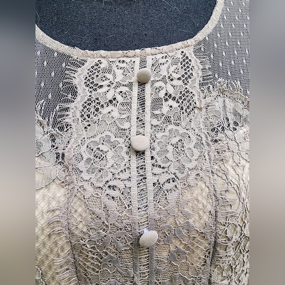 Stunning Long Sleeve Grey Soiéblu Dress - Picture 4 of 7